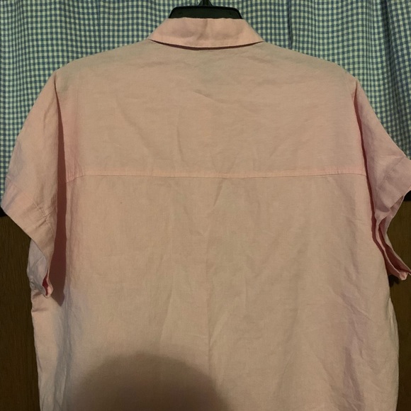 Madewell Tie Front Top   Size L - Picture 13 of 15